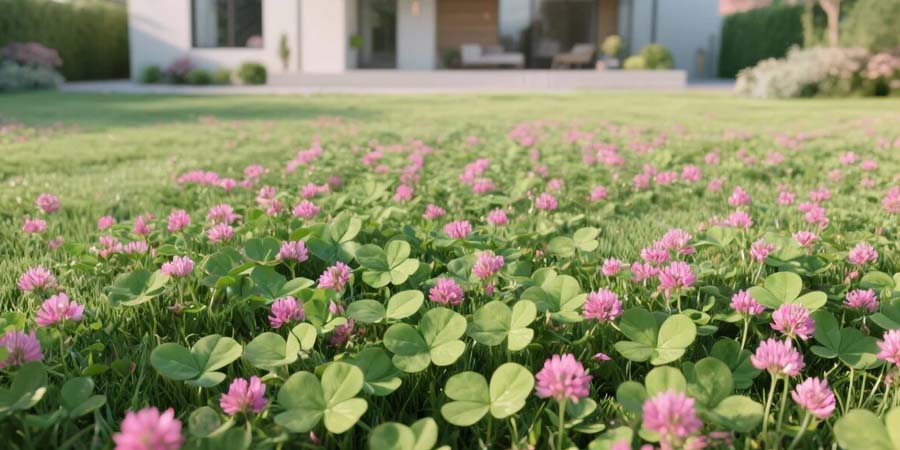 ГАЗОН С КРАСНЫМ КЛЕВЕРОМ