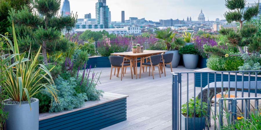 САДЫ НА КРЫШАХ