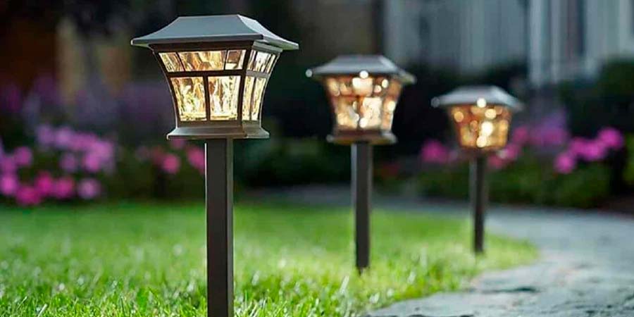 СВЕТИЛЬНИКИ В ЗЕМЛЕ НА УЧАСТКЕ