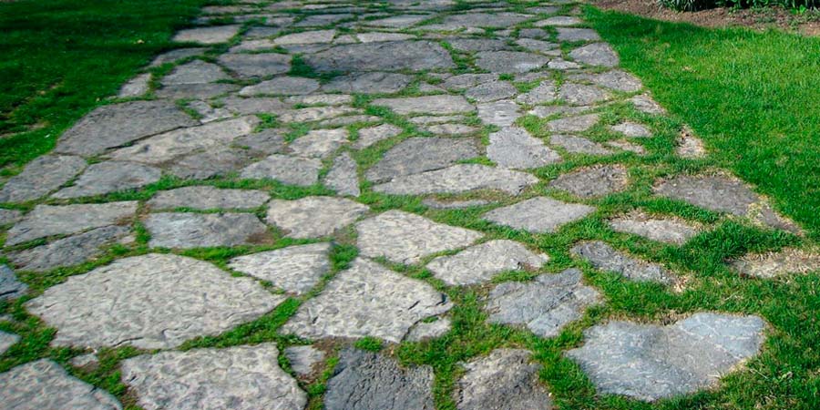 САДОВЫЕ ДОРОЖКИ ИЗ ПРИРОДНОГО КАМНЯ